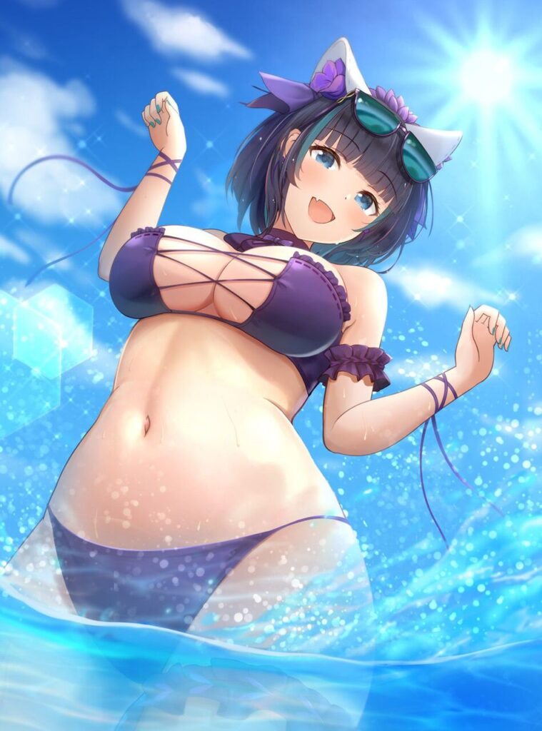 ローアングルの二次エロ画像を愛でる。