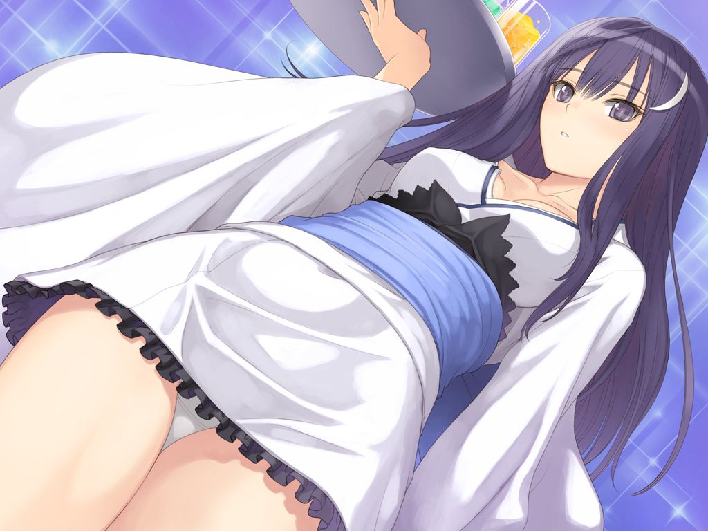 ローアングルの二次エロ画像を愛でる。