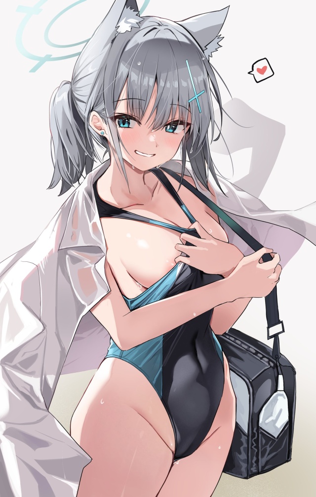 競泳水着の二次エロ画像くだしあ。