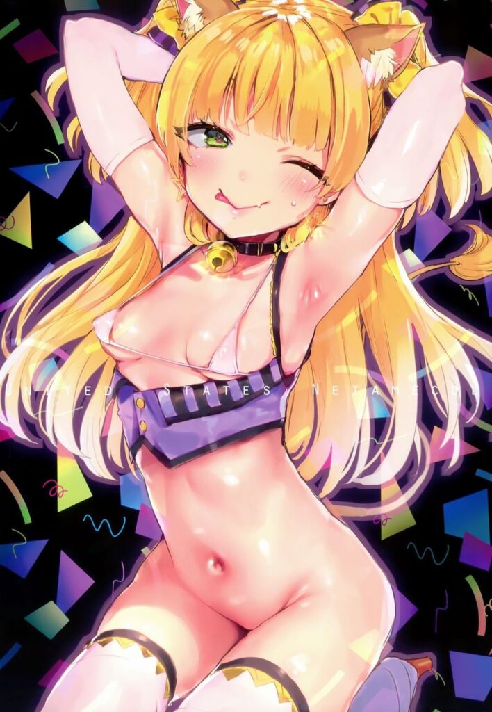 ビキニの二次エロ画像でいい夢みましょ♪