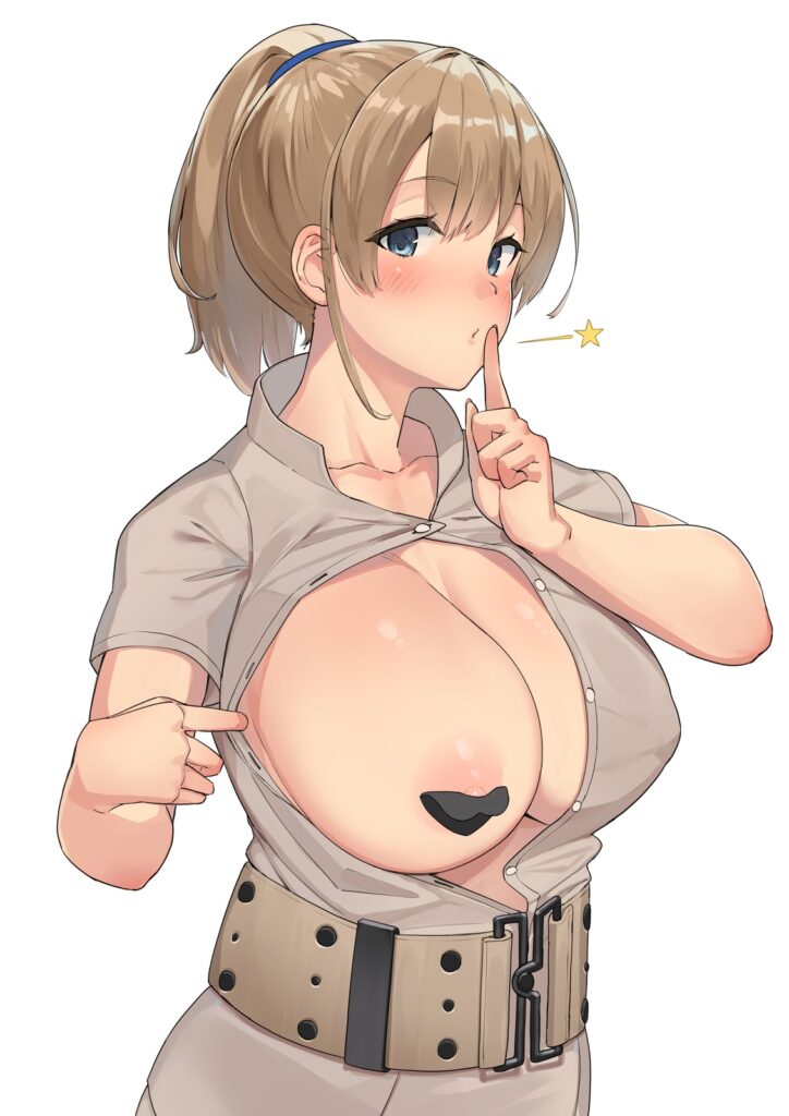 露出の二次エロ画像でいい夢みましょ♪