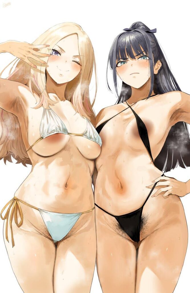 ビキニの二次エロ画像で！