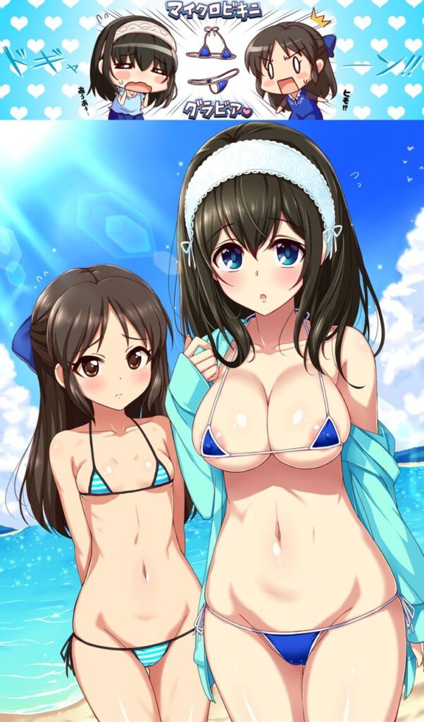 ビキニの二次エロ画像で！