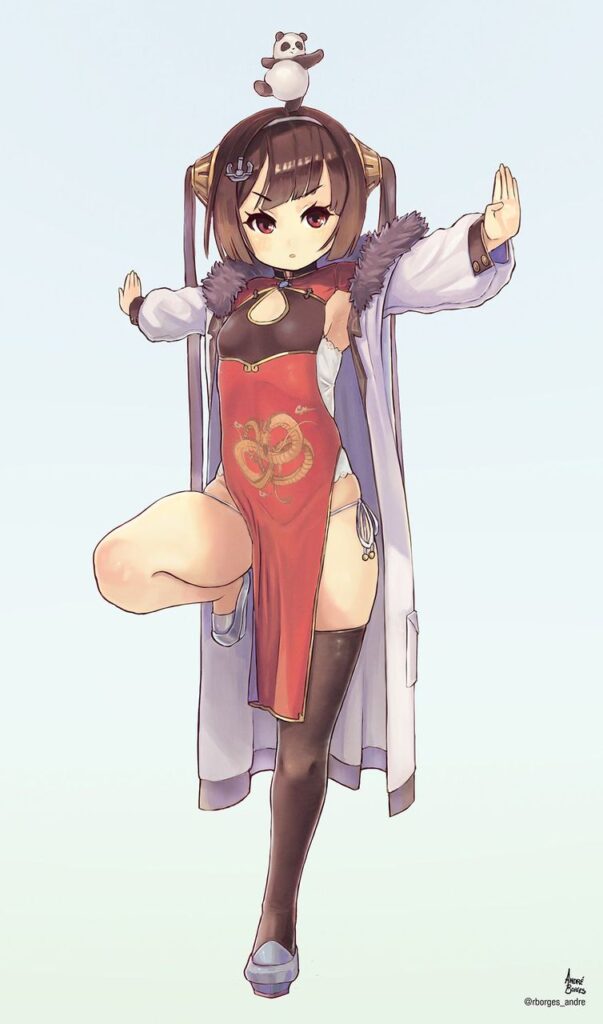 チャイナドレスのエロ画像みて幸せになろう！