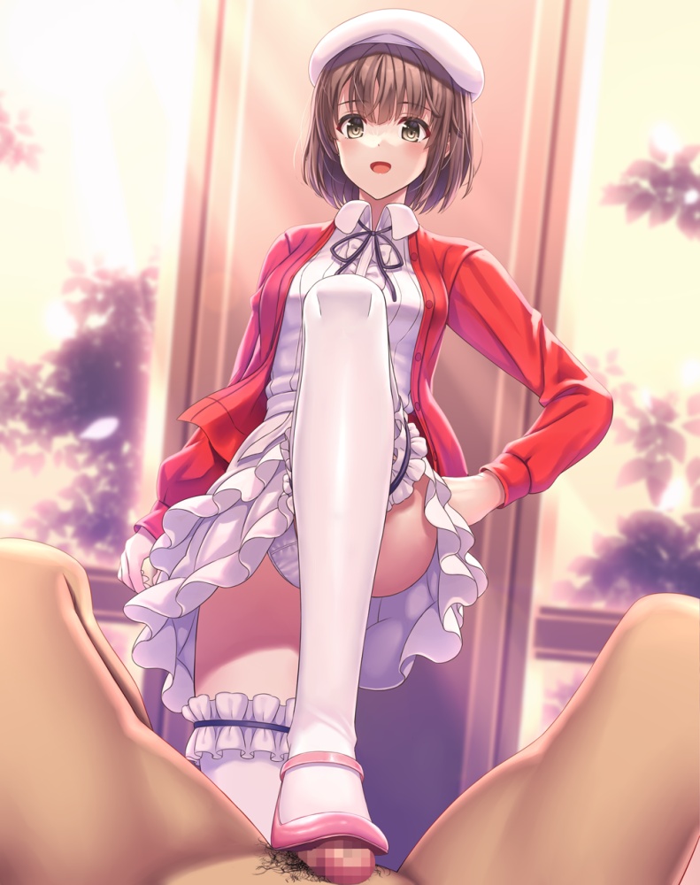足コキの画像ってエロいよな?