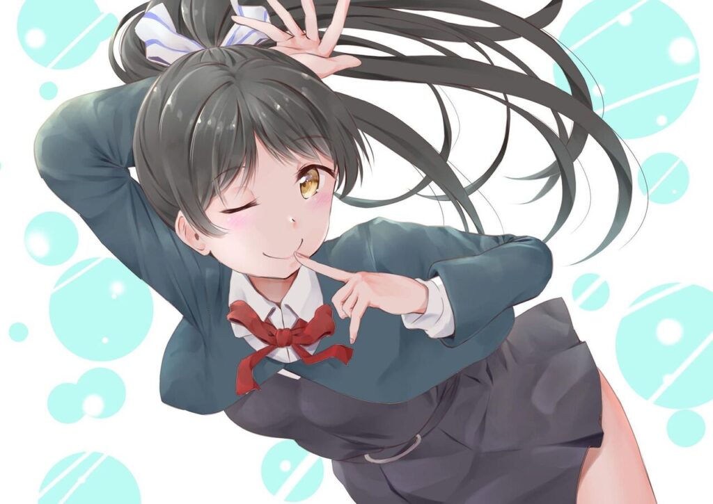 ポニーテールのエロ画像をアップ!