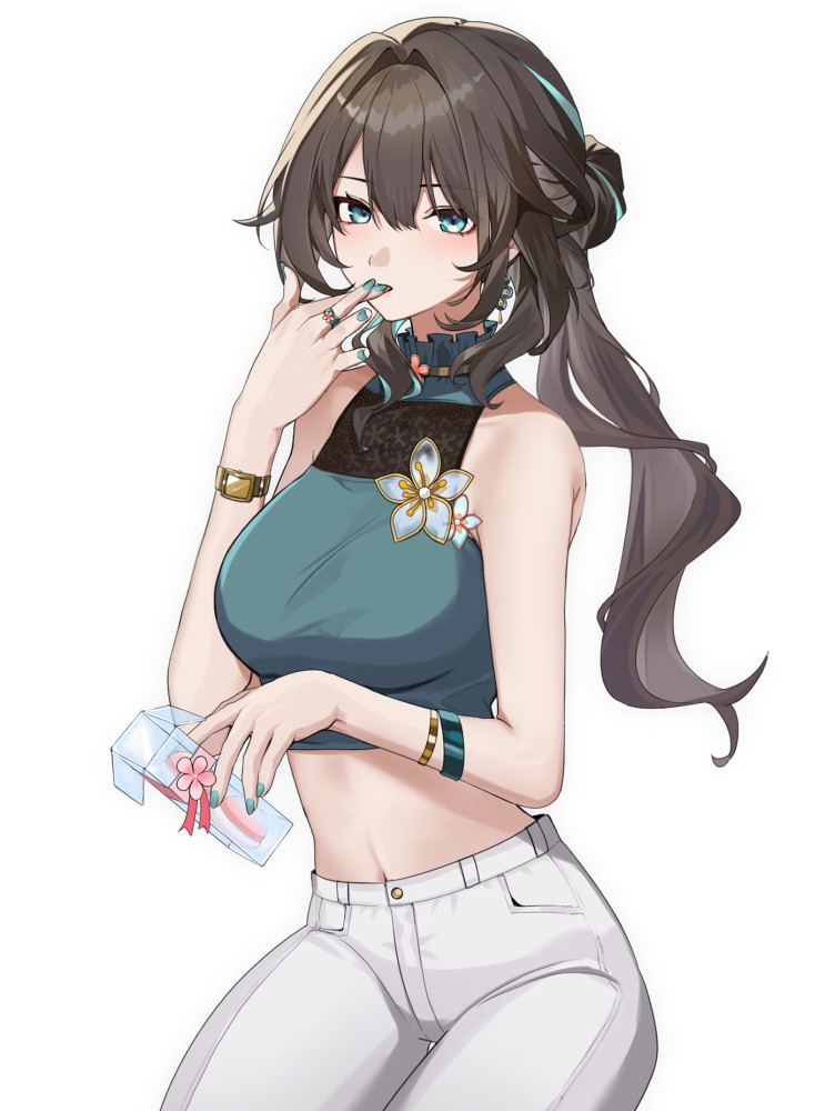 ポニーテールのエロ画像をアップ!