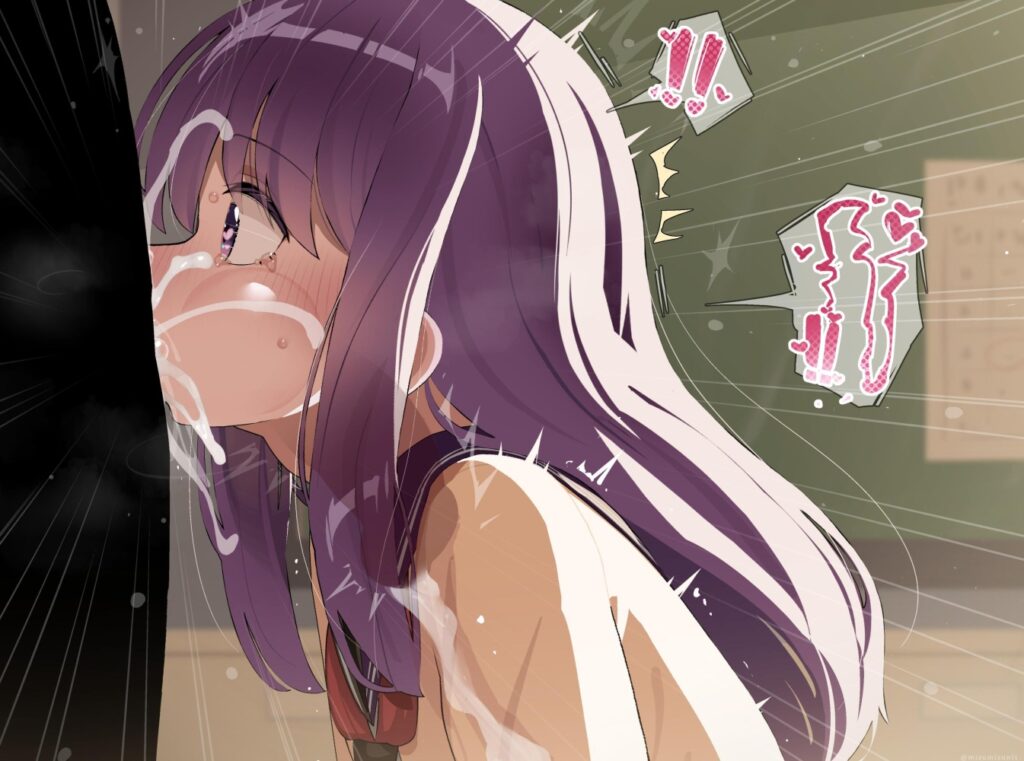 俺のとっておきの口内射精の画像フォルダを見せる
