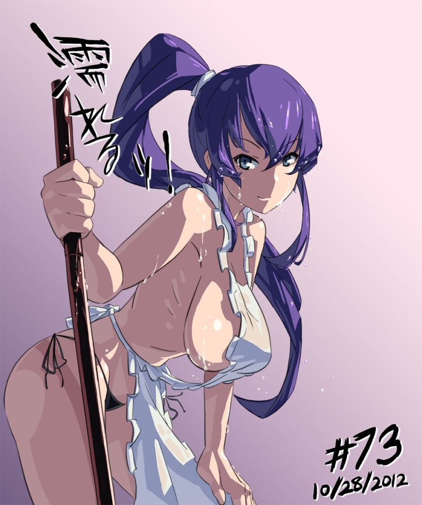 ポニーテールの二次エロ画像