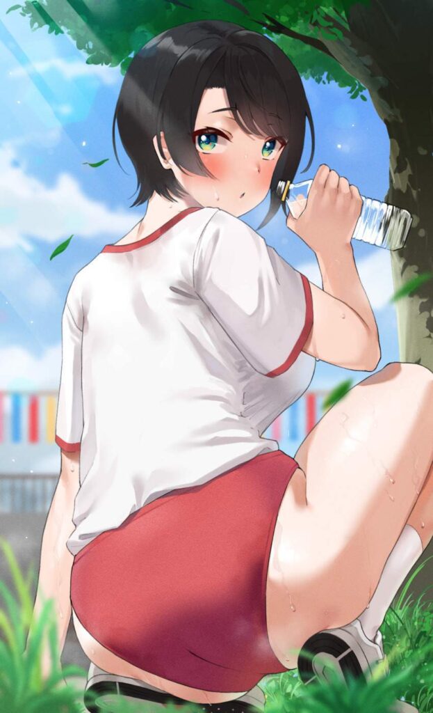 iPhoneの壁紙に使えそうなスポーツ少女の画像