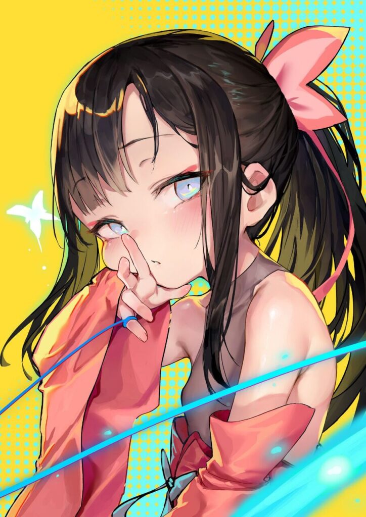 黒髪の二次エロ画像