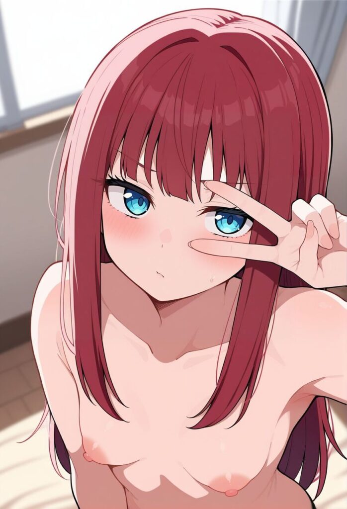 貧乳のエロい画像