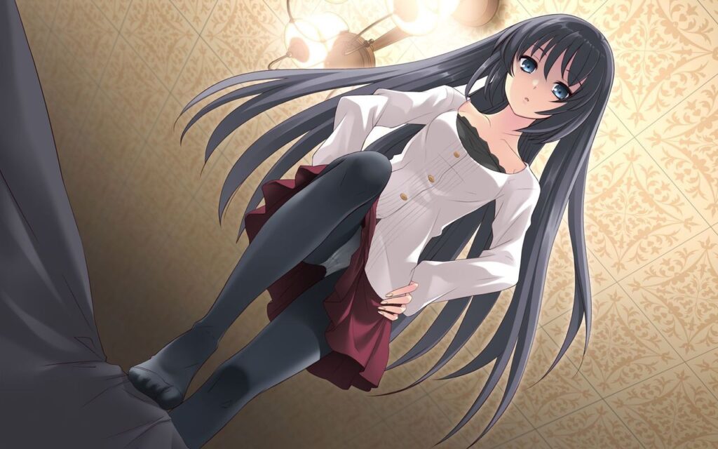 こんなにエロ過ぎる黒髪の画像は反則です！