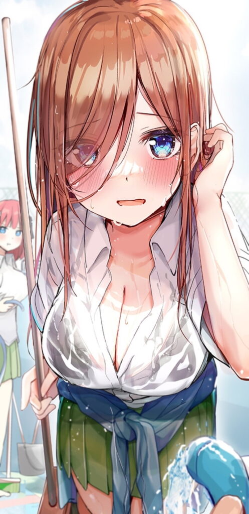 五等分の花嫁の可愛い二次元画像。