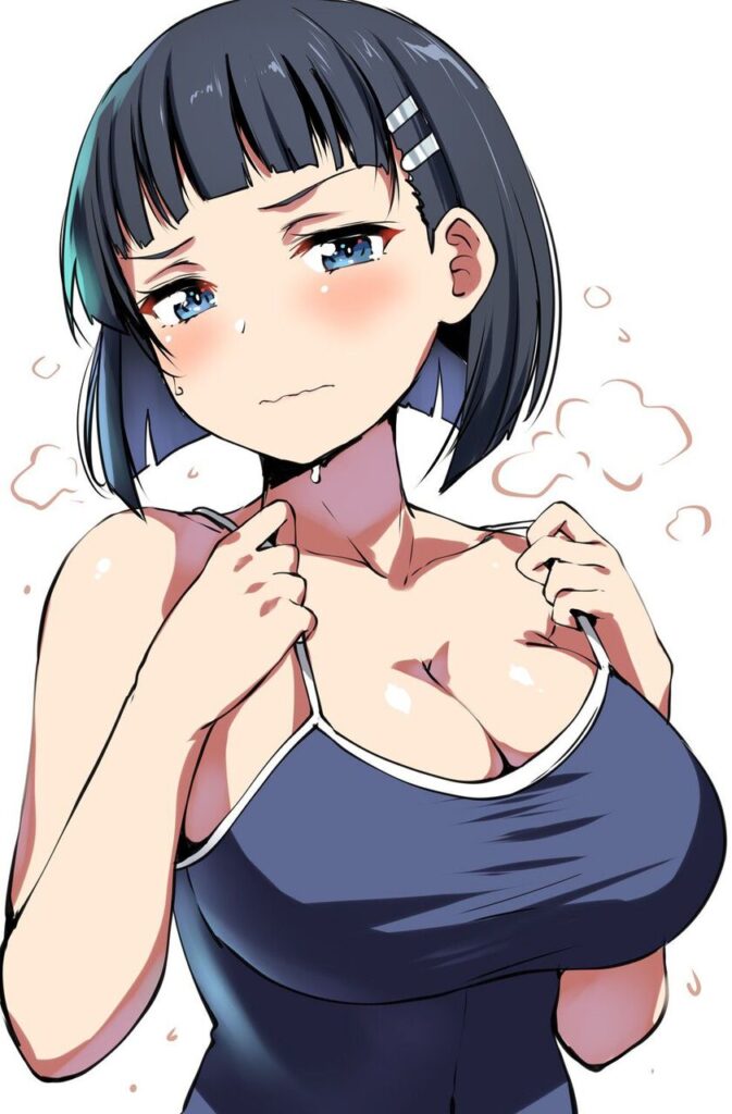 巨乳のドエロい画像