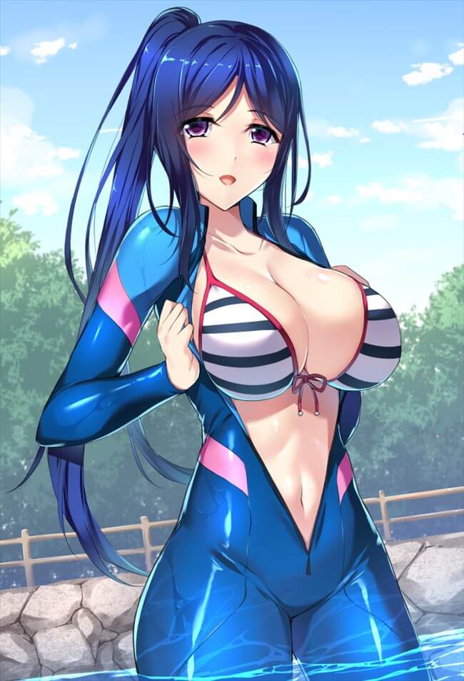 巨乳のドエロい画像