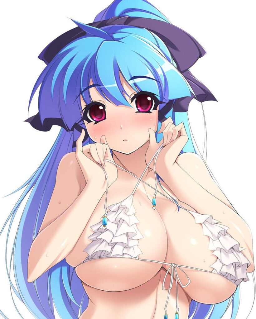 巨乳のドエロい画像