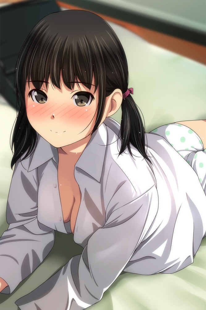 胸チラのエロ画像なんです!