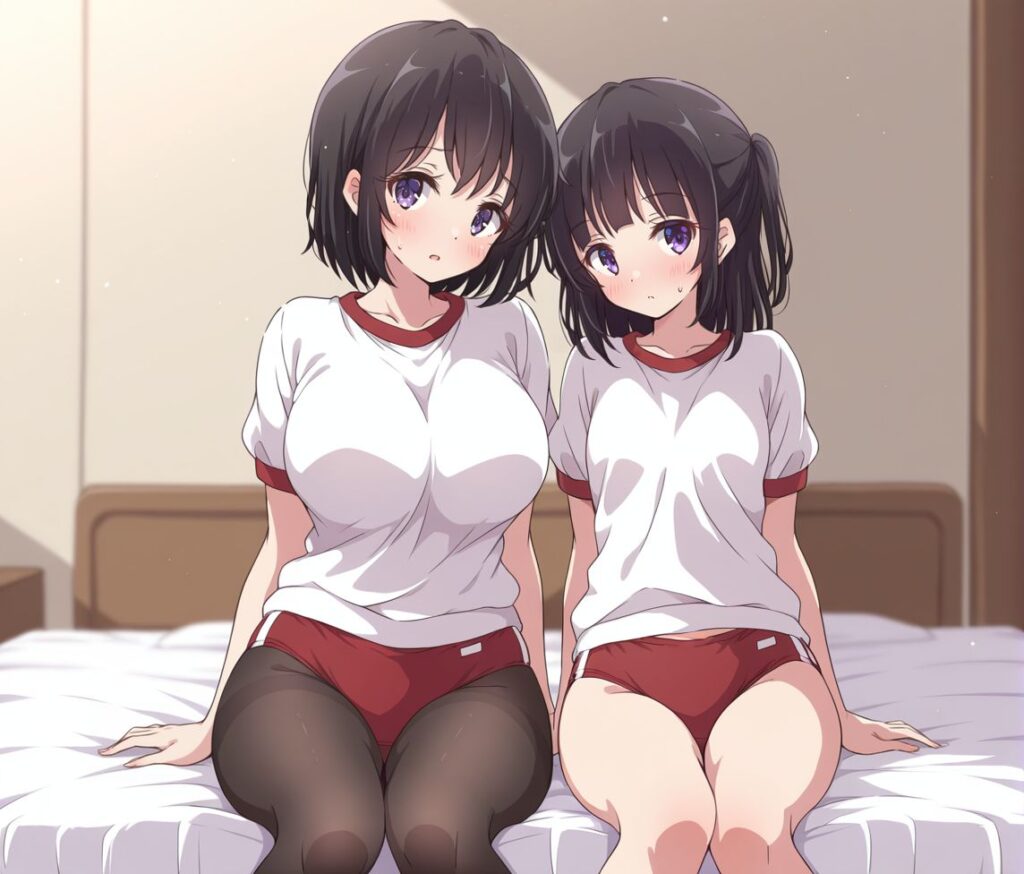 体操服・ブルマの二次エロ画像でいい夢みましょ♪