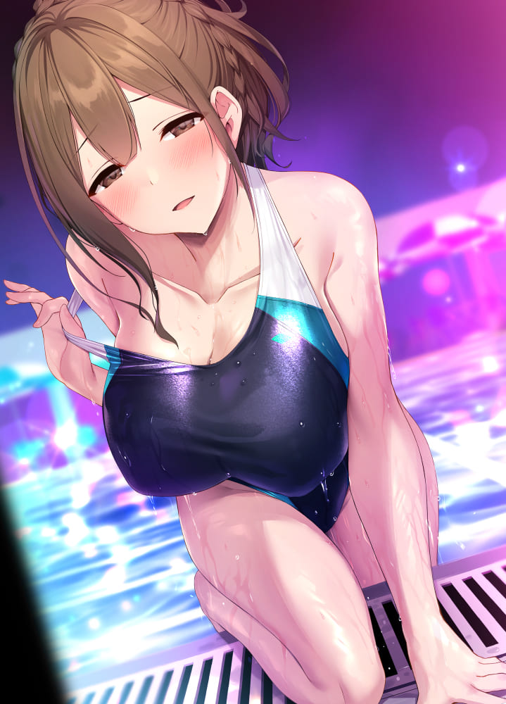 おっぱいの二次エロ画像でいい夢みましょ♪