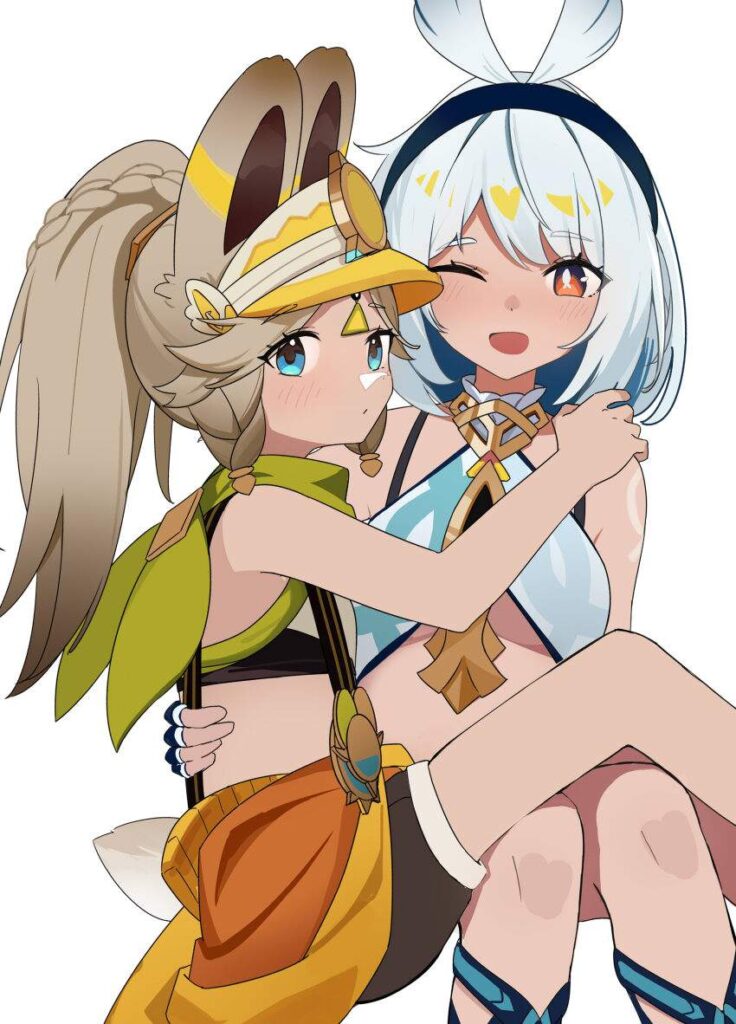 原神画像で今夜もイチャラブ妄想！「やっ♥ダメェ♥そこぉ♥そこいじめないでぇ♥」
