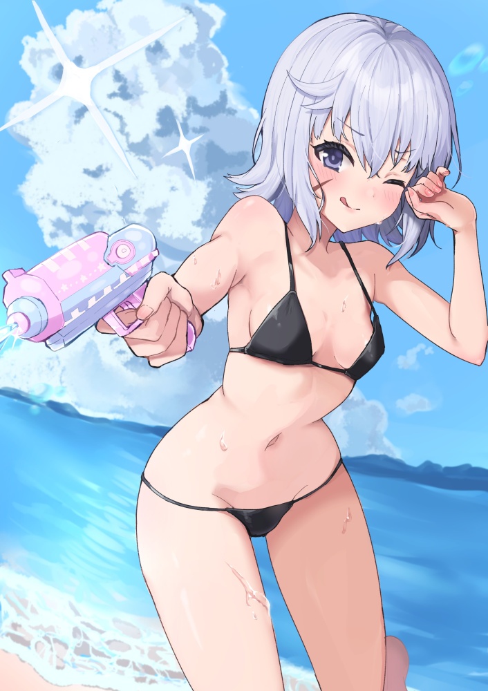 ビキニでしこれる二次画像ください！