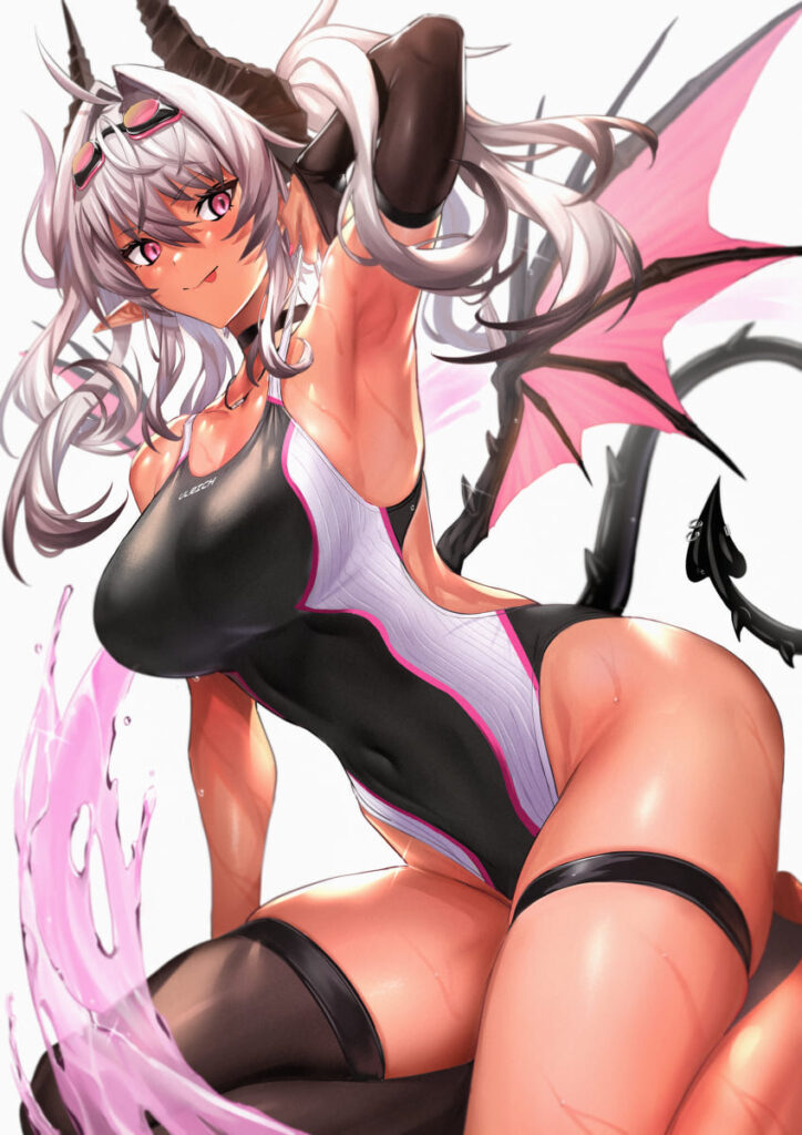 わきフェチの二次エロ画像でいい夢みましょ♪