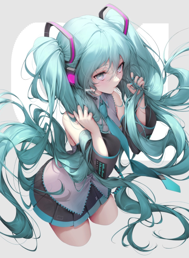 ボーカロイドのエッチな部分を奥の奥まで堪能できるエロ画像