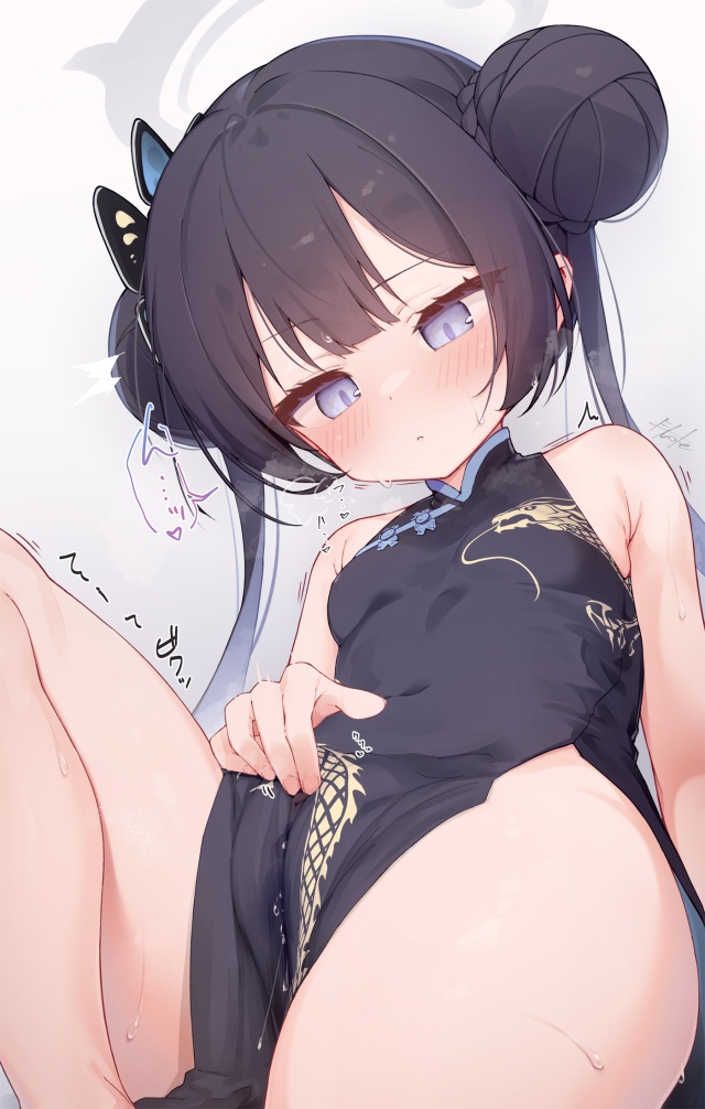 オナニー・自慰の二次フェチ画像。