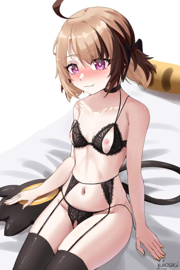 パンツ・下着の二次フェチ画像。