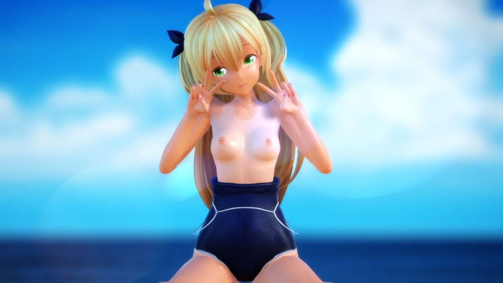 日焼け・褐色のエッチな部分を奥の奥まで堪能できるエロ画像