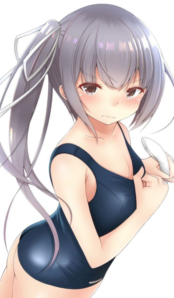 スク水のエッチな部分を奥の奥まで堪能できるエロ画像