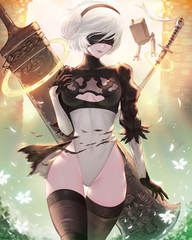 NieR Automataでしこれる二次画像ください！