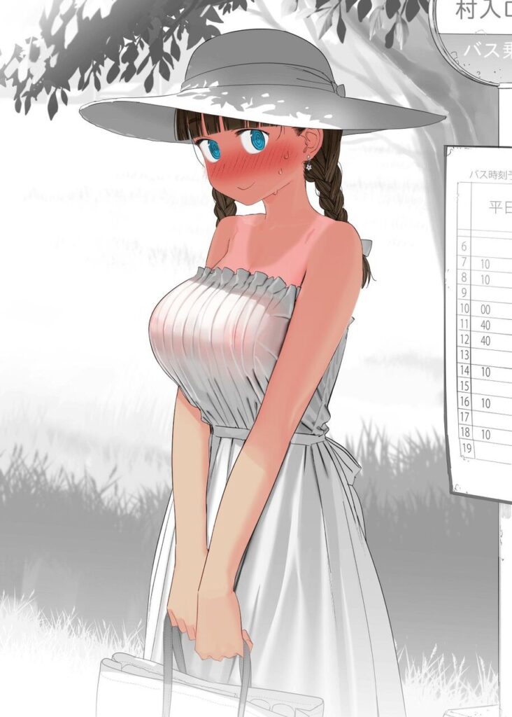 日焼け・褐色の二次元エロ画像。