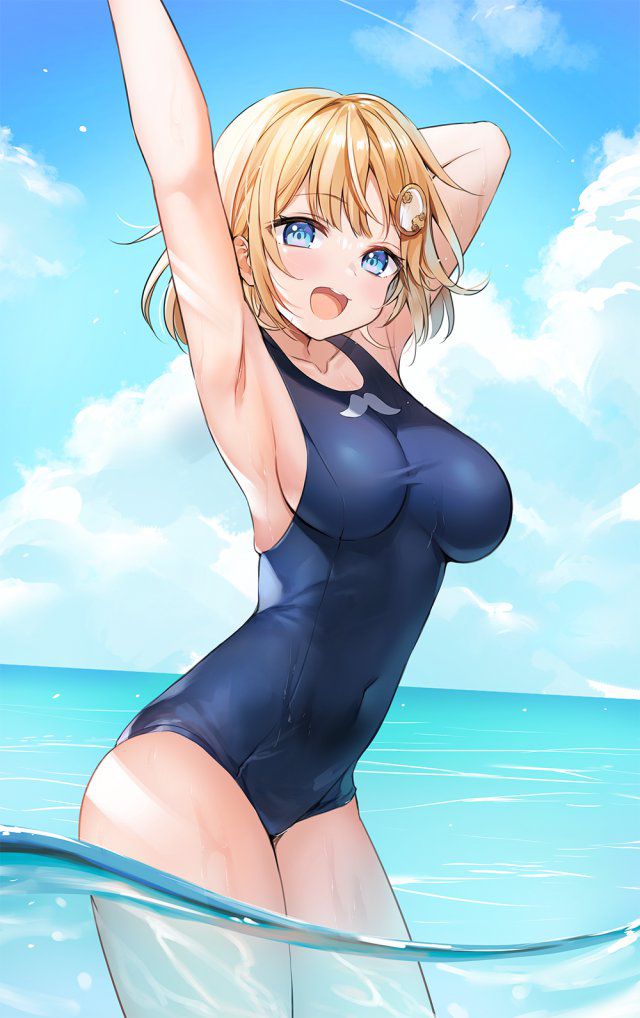 スク水のエッチな部分を奥の奥まで堪能できるエロ画像