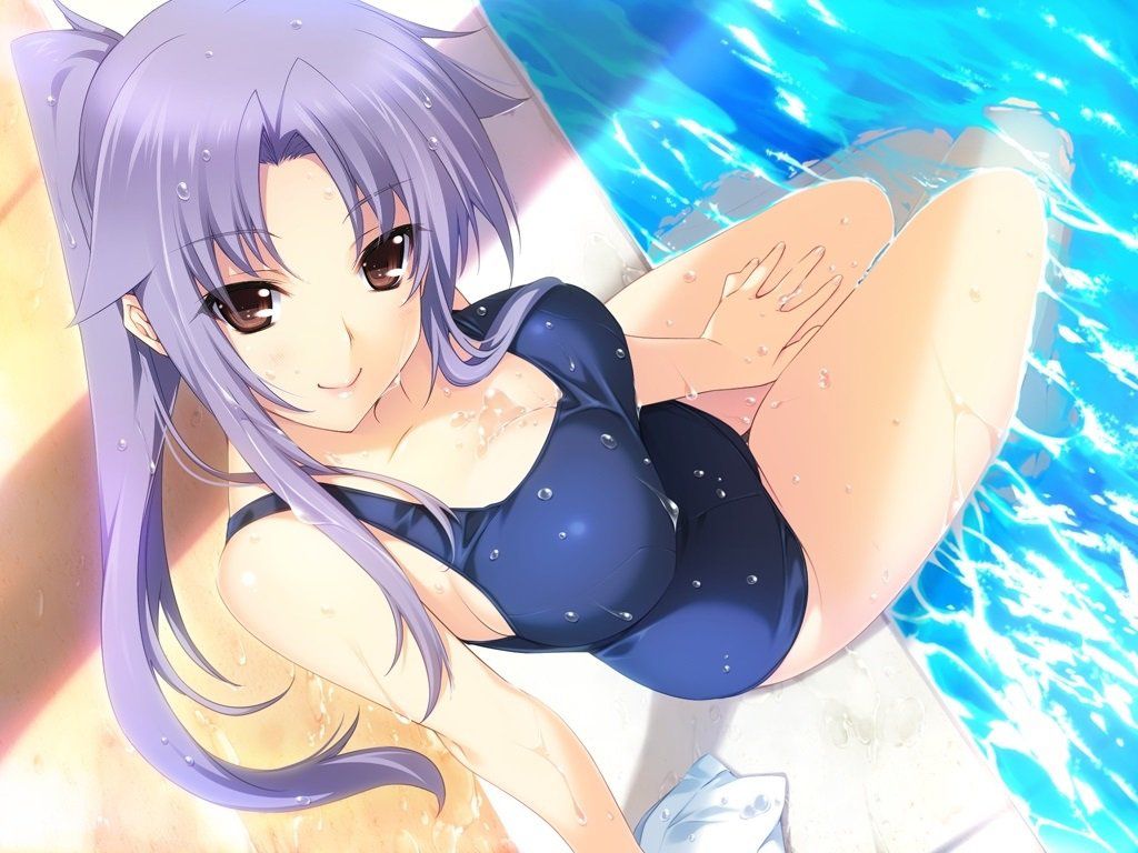 スク水のエッチな部分を奥の奥まで堪能できるエロ画像