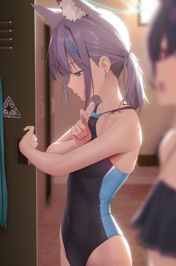 スク水のエッチな部分を奥の奥まで堪能できるエロ画像