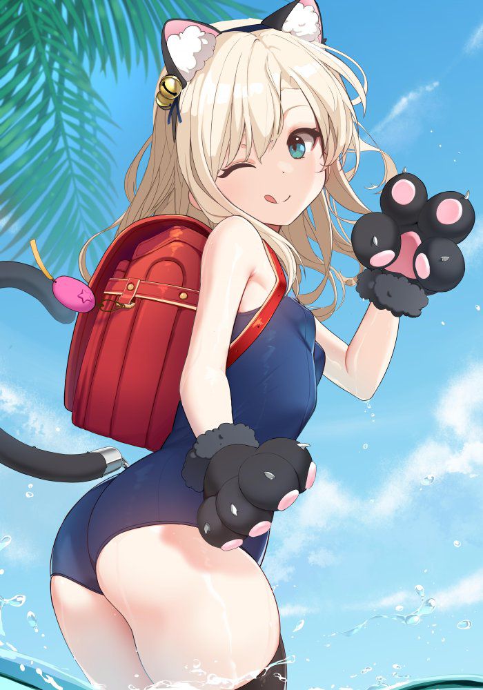 スク水のエッチな部分を奥の奥まで堪能できるエロ画像