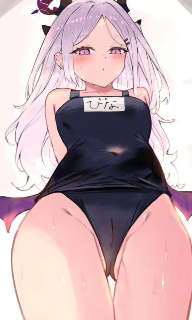 スク水のエッチな部分を奥の奥まで堪能できるエロ画像