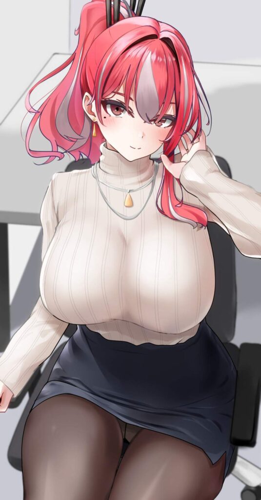 パンチラの萌えイラスト