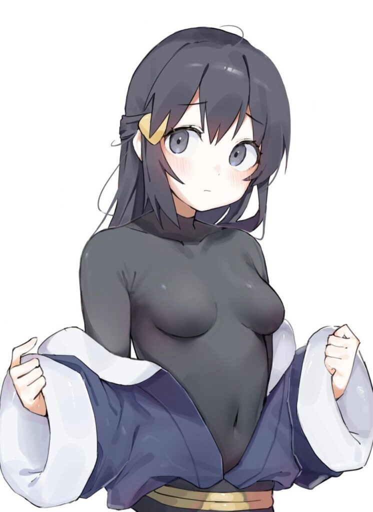 黒髪の背徳感あふれるエロ画像