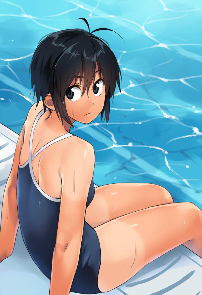 スマホの壁紙に使えそうなスク水の画像