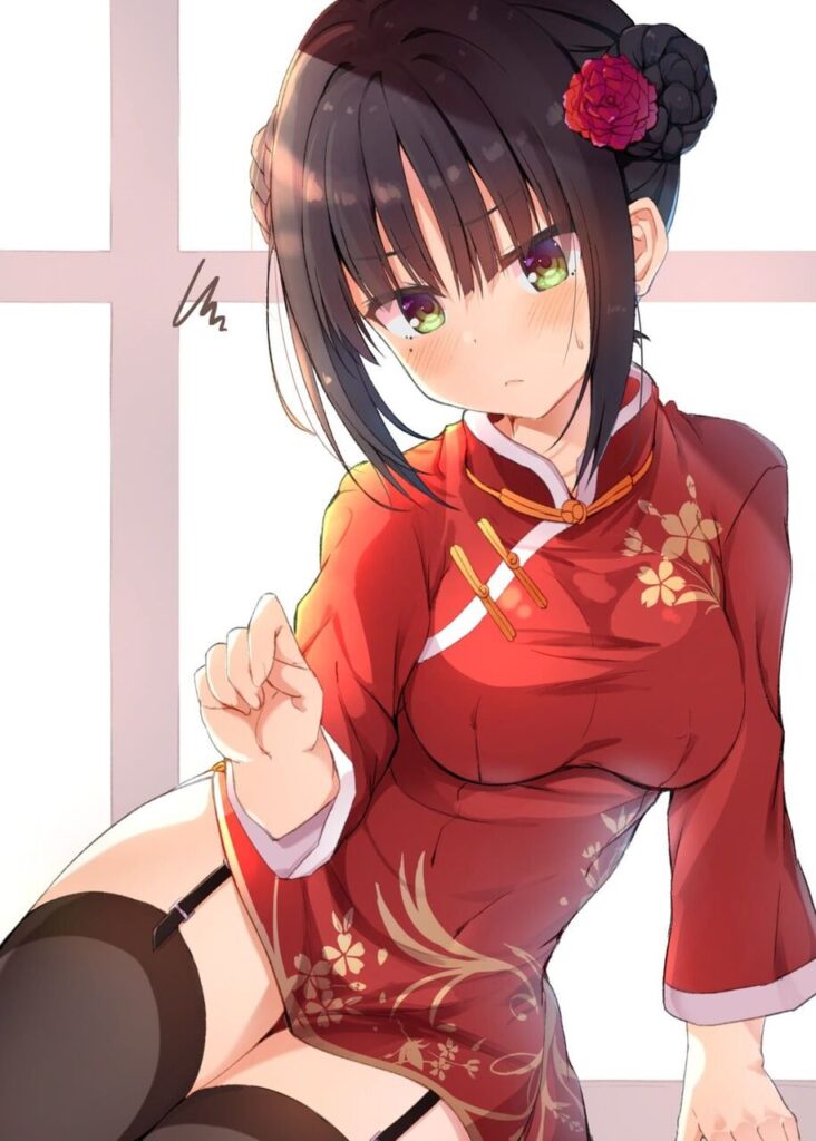 チャイナドレスの超絶可愛くてセクシーな画像集！
