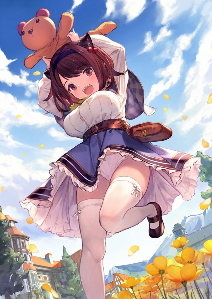 ローアングルのあんな姿やこんな姿をじっくりまじまじと堪能したい