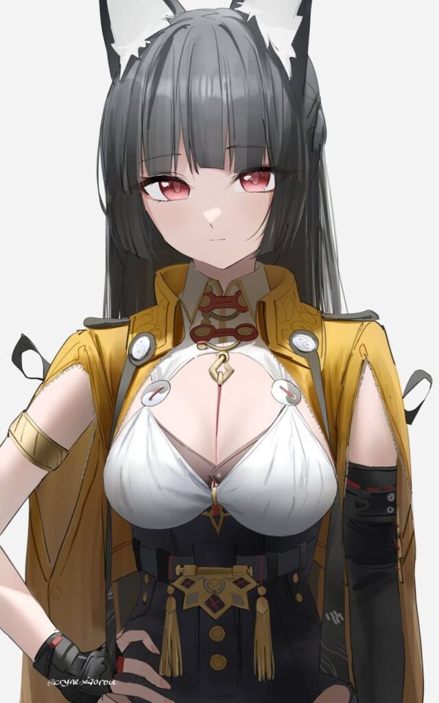 黒髪の二次エロ画像を愛でる。