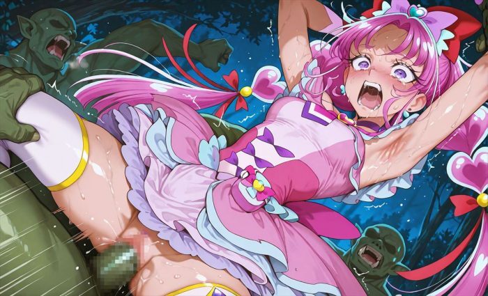 プリキュアの背徳感あふれるエロ画像
