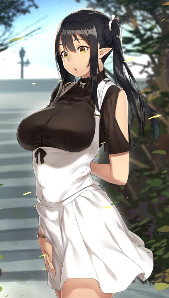 黒髪の二次エロ画像を愛でる。