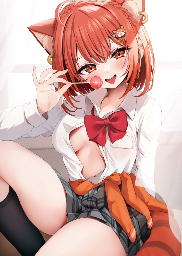 【制服】「ひあぁあ♡イキましゅ♡イってぇしまいましゅうぅー♡」エッチなご奉仕画像