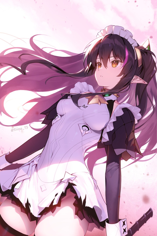 【メイド】「ひあぁあ♡イキましゅ♡イってぇしまいましゅうぅー♡」エッチなご奉仕画像
