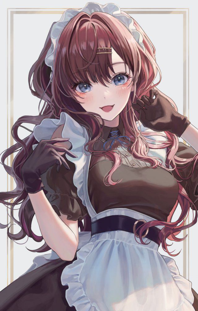 メイドのエロ画像を復習していく
